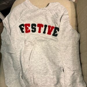 Workshop Republic Clothing Heather Gray Sweatshirt